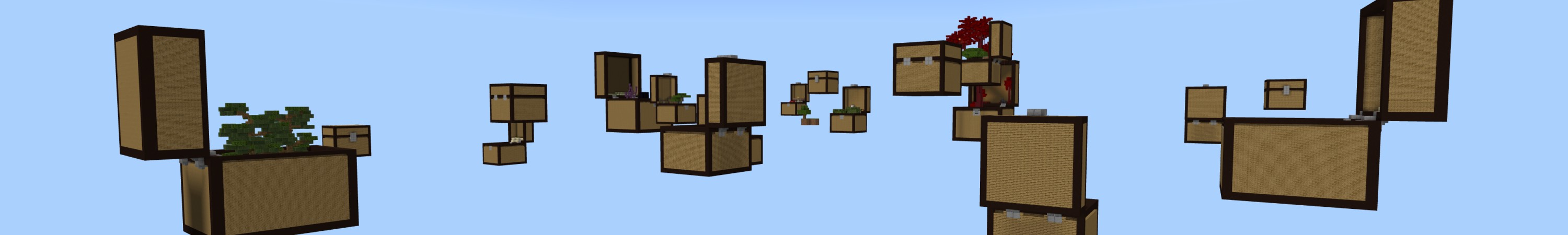 Chest Skyblock Panorama