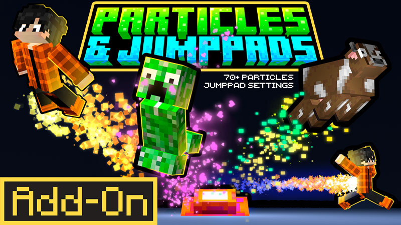 Particles & Jumppads 1.0 Add-On Key Art