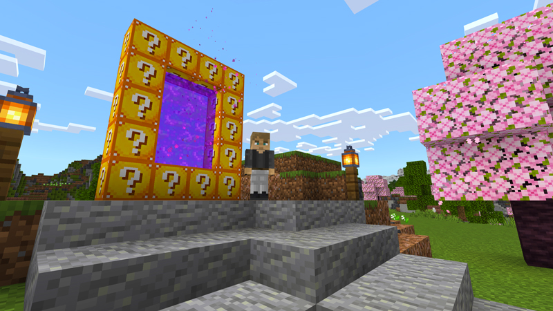 LUCKY BLOCKS DIMENSION! Screenshot #1