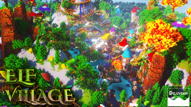 Elf Village Key Art