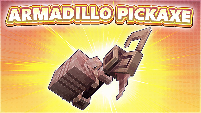 RARE Armadillo - ABILITY PICKAXE