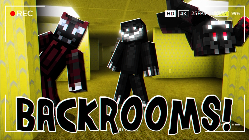 Backrooms! Key Art