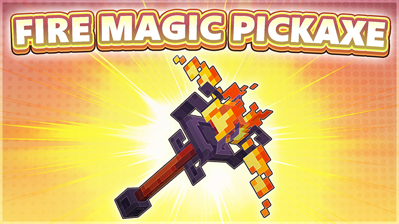 RARE Fire Magic - ABILITY PICKAXE