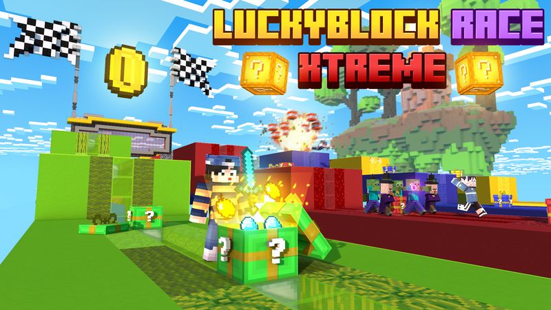 Lucky Block Race Key Art