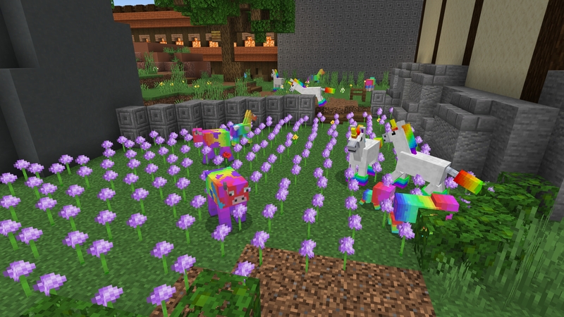 Rainbow Lucky Mobs by Chillcraft