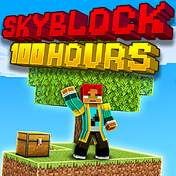 100 Hours Skyblock Pack Icon