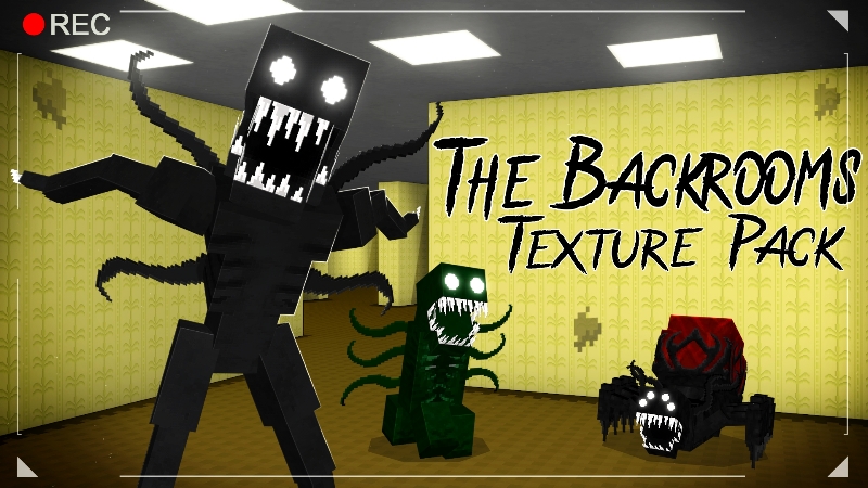 The Backrooms Texture Pack Key Art
