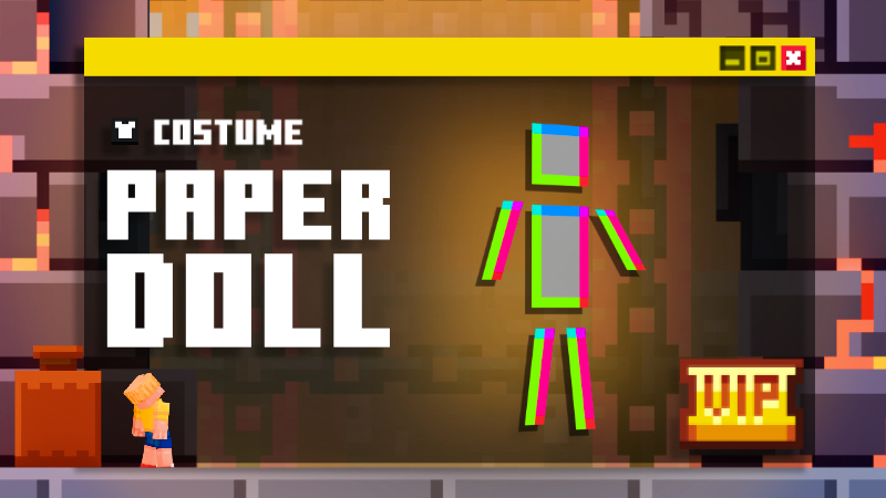 2D Paper Doll Costume