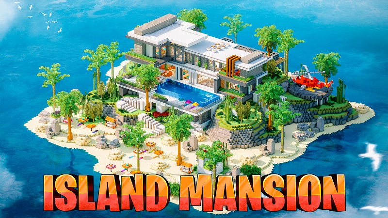 Island Mansion Key Art