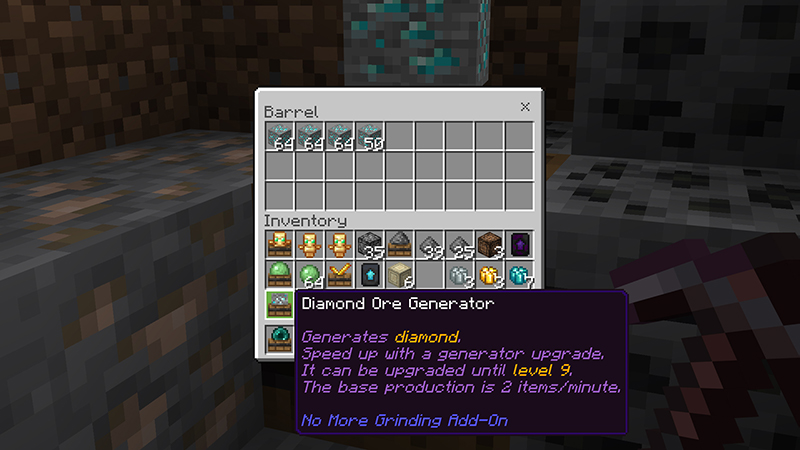 No More Grind Add-On Screenshot #3