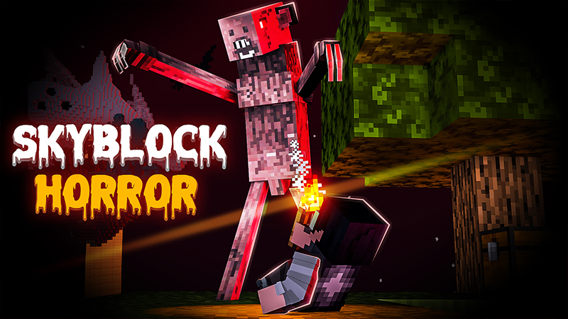 Skyblock Horror Key Art