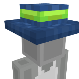 Blue Straw Hat
