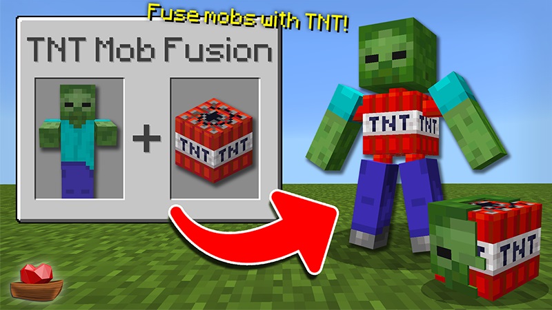 TNT Mob Fusion on the Minecraft Marketplace by Lifeboat