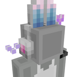 Cute Rabbit Headseat on the Minecraft Marketplace by Lofi Girl