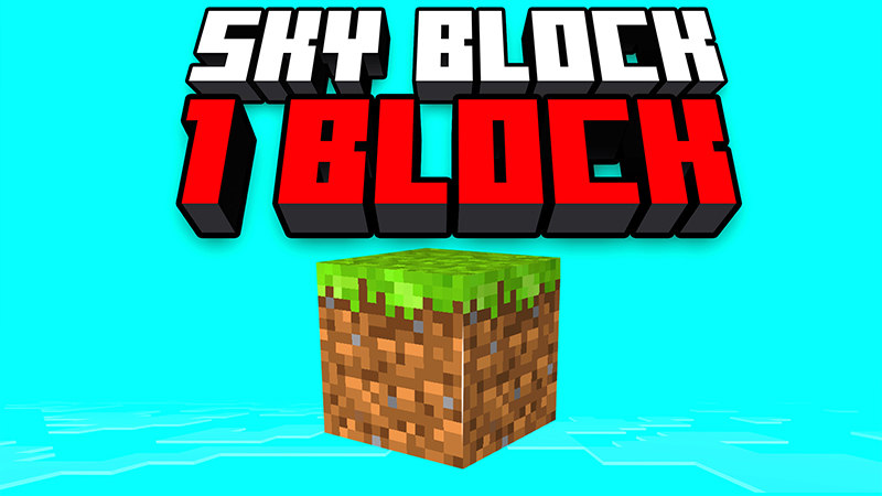 SKY BLOCK 1 BLOCK! Key Art