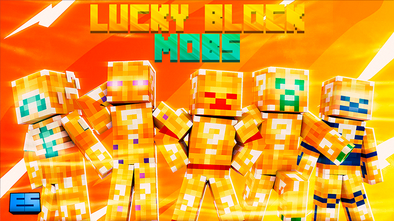 Lucky Block Mobs Key Art