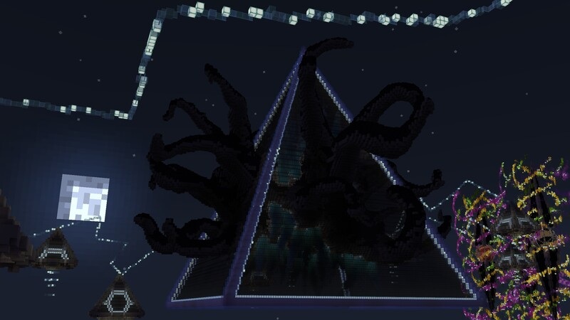 Space Pyramids by Razzleberries