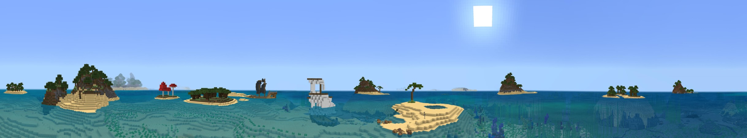 Desert Island panorama