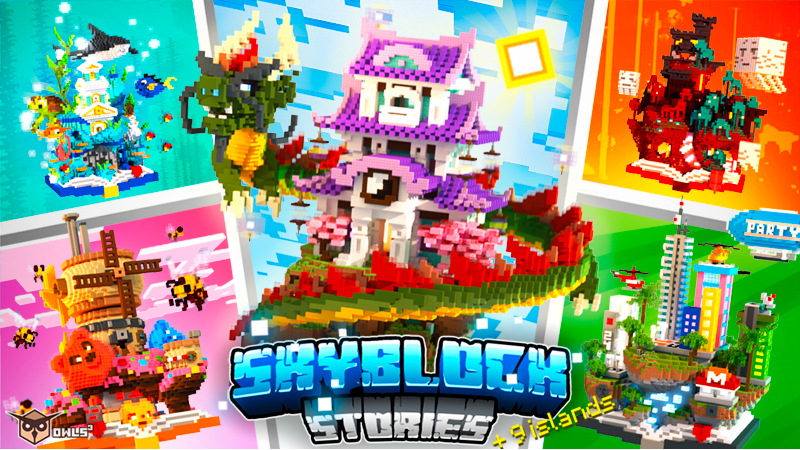 Skyblock Stories Key Art