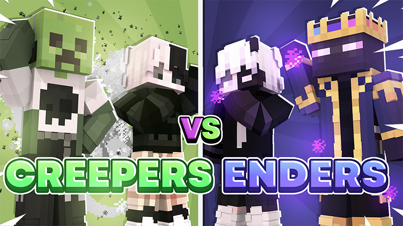 Creepers vs Enders Key Art