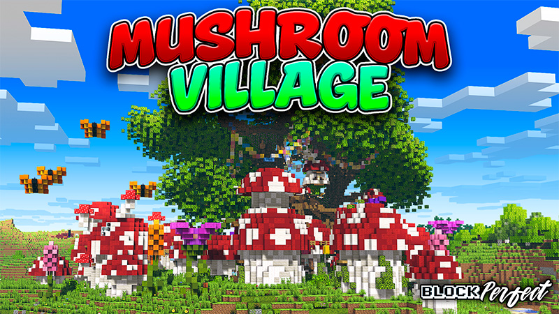 Mushroom Village on the Minecraft Marketplace by Block Perfect Studios
