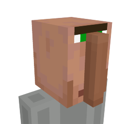 Cursed Villager Head Key Art
