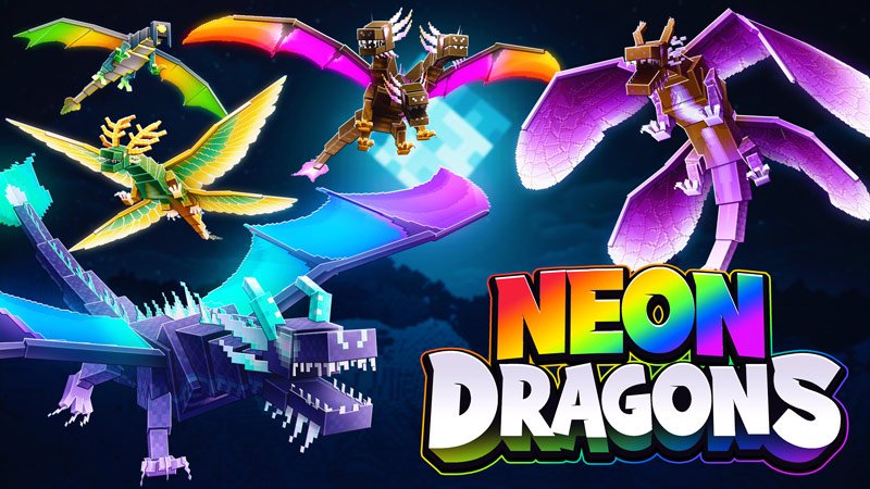 Neon Dragons Key Art