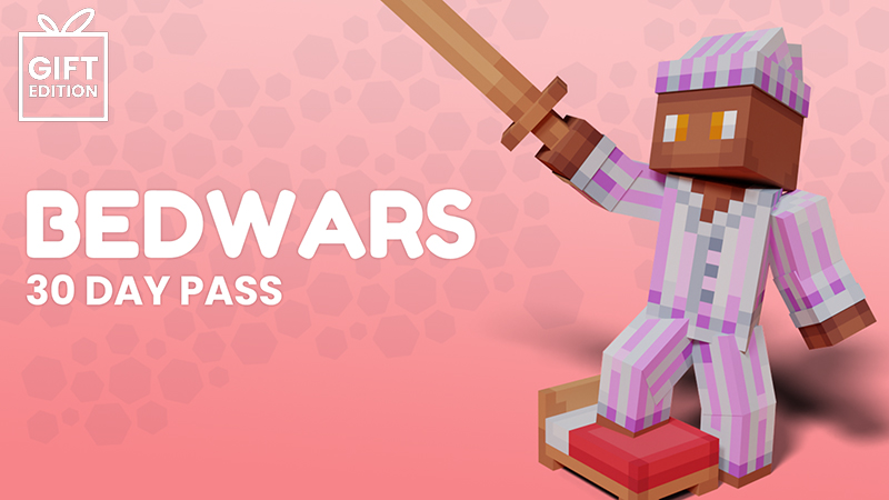 BedWars Gift - 30 Day Pass Key Art