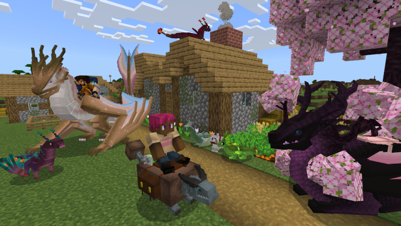 Dragons! Biomes screenshot 1