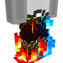 Red Blue Fire Pants