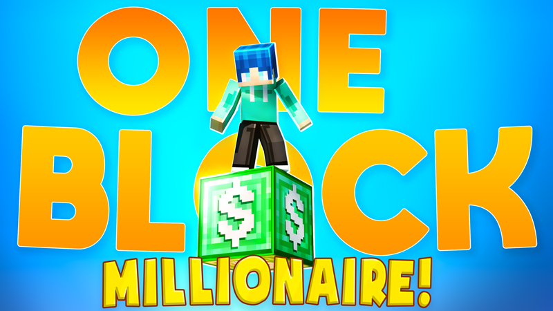 ONE BLOCK MILLIONAIRE! Key Art