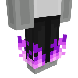 Mega Purple Fire Pants on the Minecraft Marketplace by Lua Studios