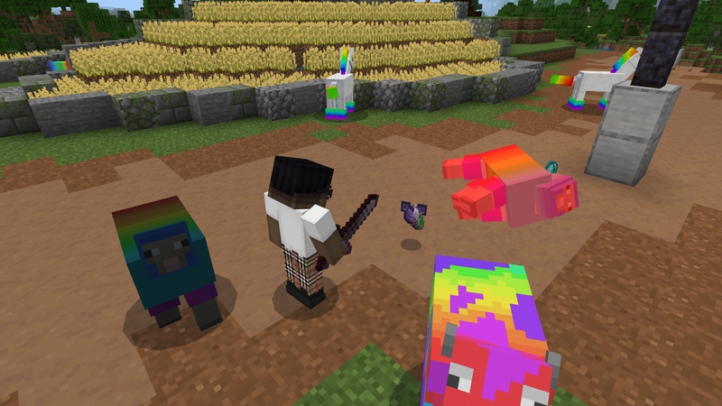 Rainbow Lucky Mobs Screenshot #3