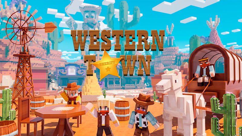 Western Town Key Art