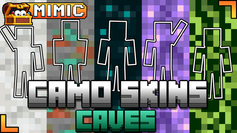 Camo Skins: Caves Key Art