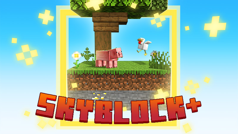 SKYBLOCK+ Key Art