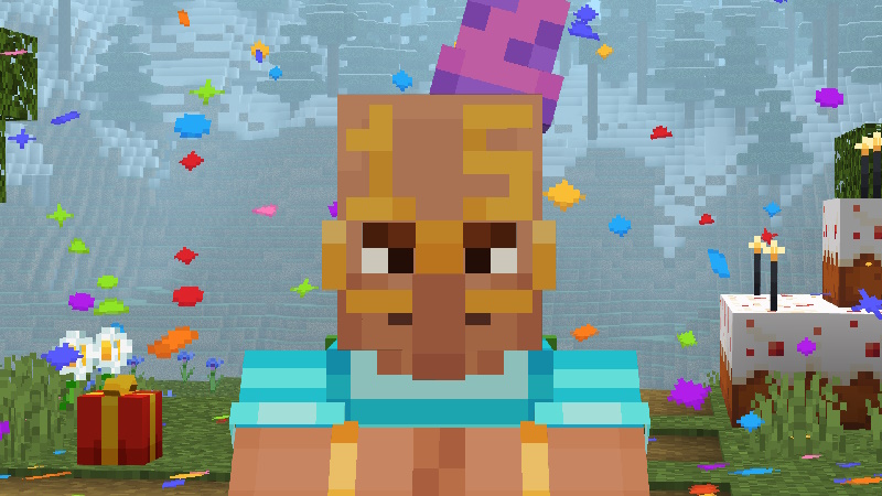 15 Year Party Supplies by Minecraft