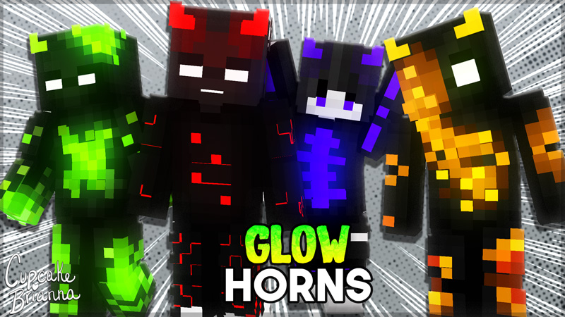 Glow Horns Skin Pack Key Art