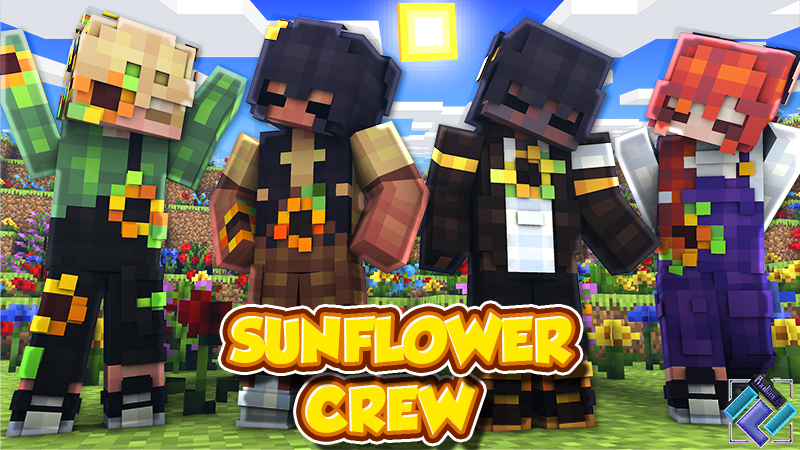 Sunflower Crew on the Minecraft Marketplace by PixelOneUp