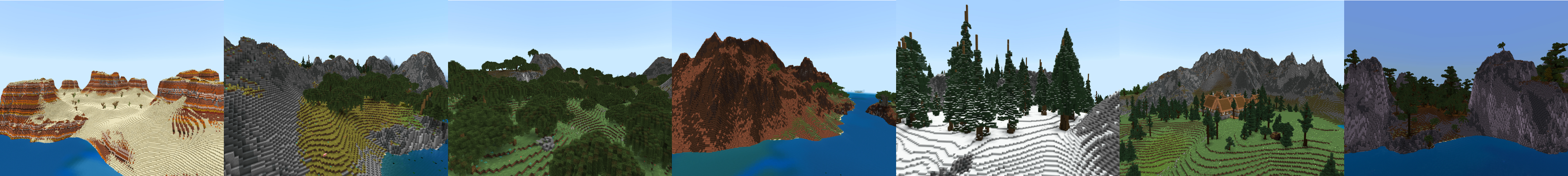 Biome World Panorama