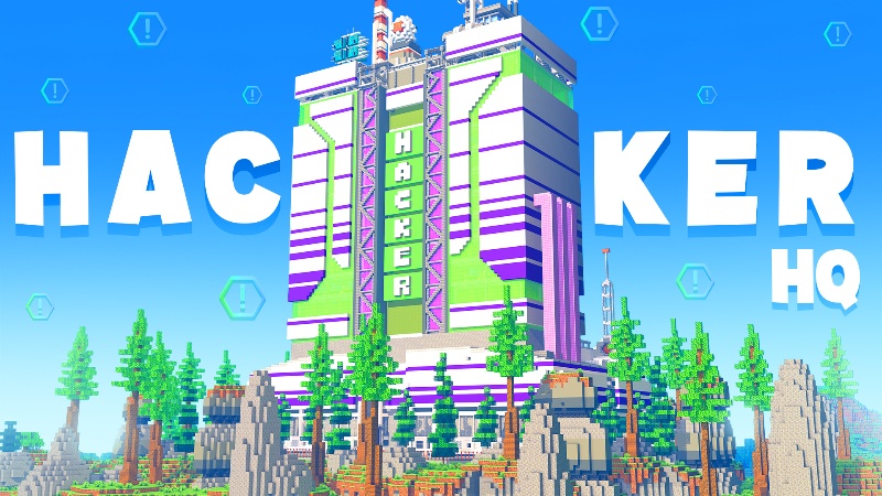 Hacker HQ Key Art