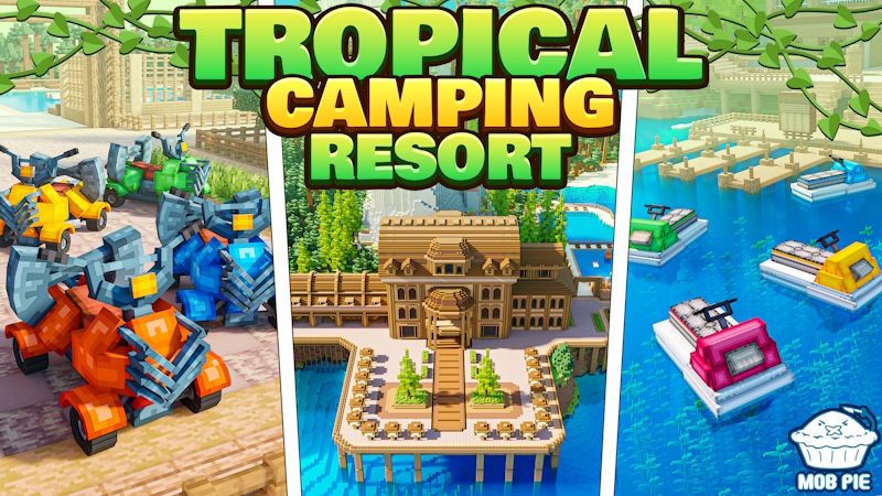 Tropical Camping Resort Key Art