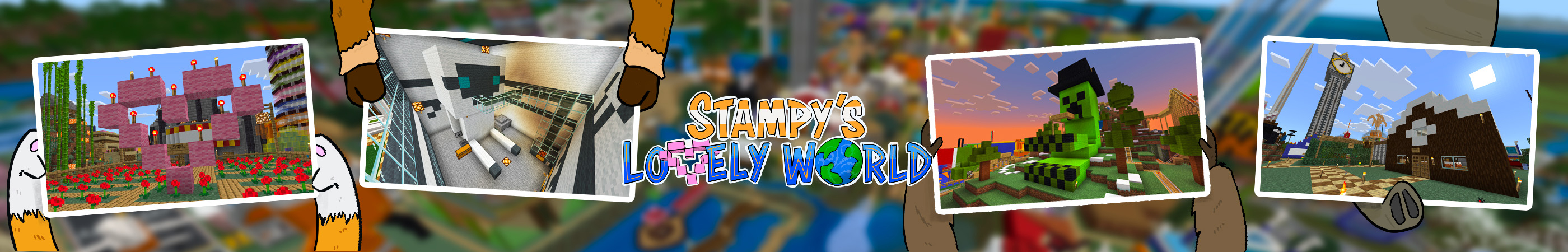 Stampy’s Lovely World Panorama