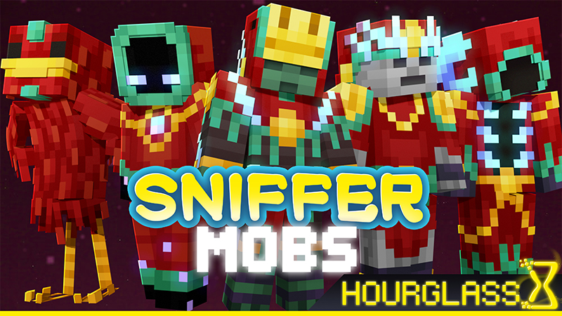 Sniffer Mobs by Hourglass Studios (Minecraft Skin Pack) - Minecraft ...