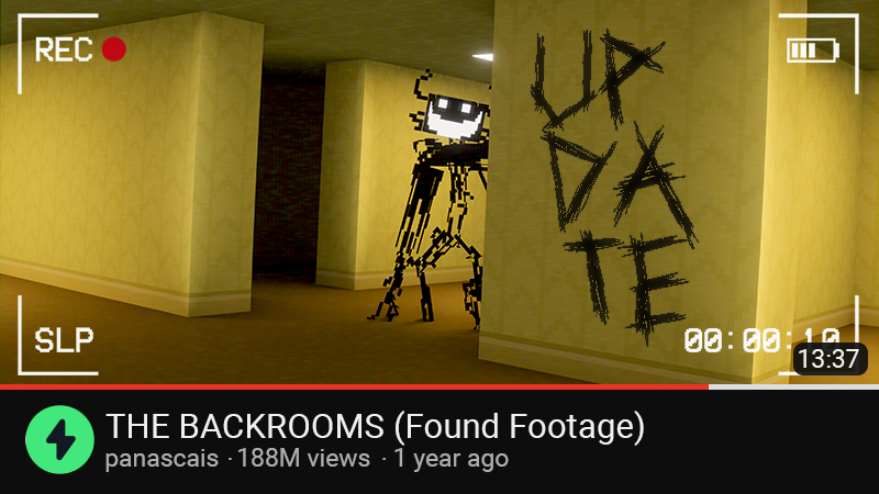 The Backrooms (Found Footage) Key Art