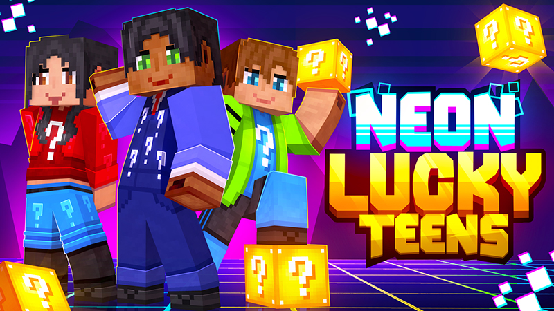 Neon Lucky Teens Key Art