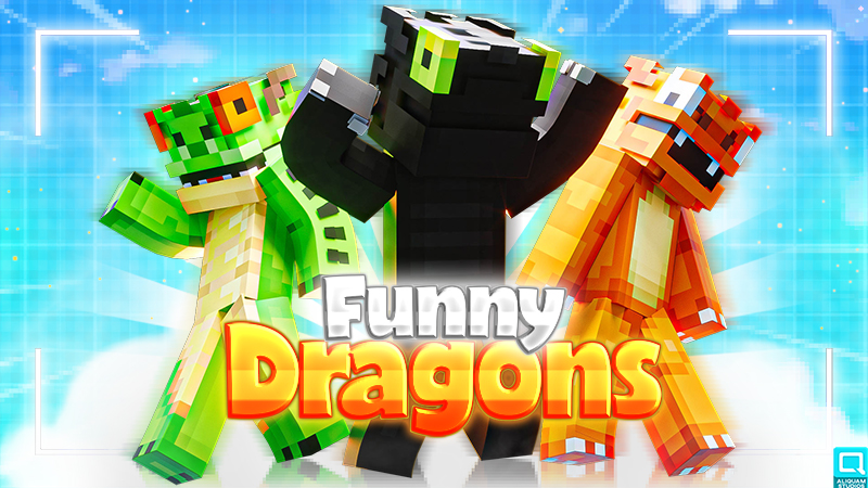 Funny Dragons Key Art