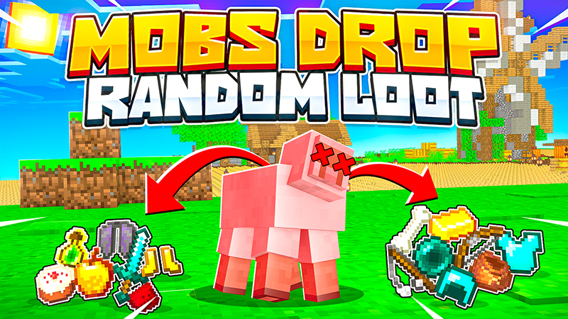 Mobs Drop Random Loot Key Art