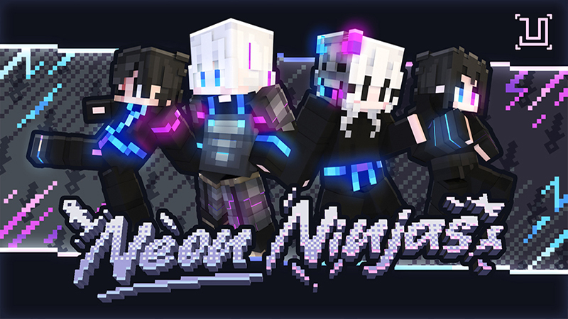 Neon Ninjas Key Art