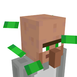 Millionaire Villager Head on the Minecraft Marketplace by Levelatics